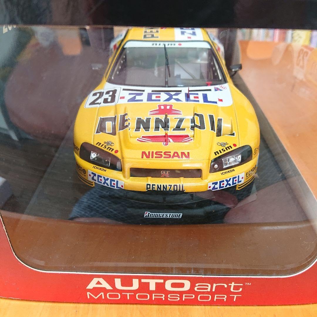 Amazon.co.jp: Out of Print 1/18 Auto Art PENNZOIL NISMO GTR(R34